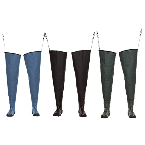 "WATSTIEFEL für Jugendliche 3Kamido Junior jung Anglerhose Fischerhose EU 36 37 38 39 mit Tragetasche, + kostenloses dreidimensionales Lineal in cm und Zoll Jugend 38"