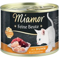 Miamor Feine Beute Huhn, 12er Pack (12 x 185 Grams)