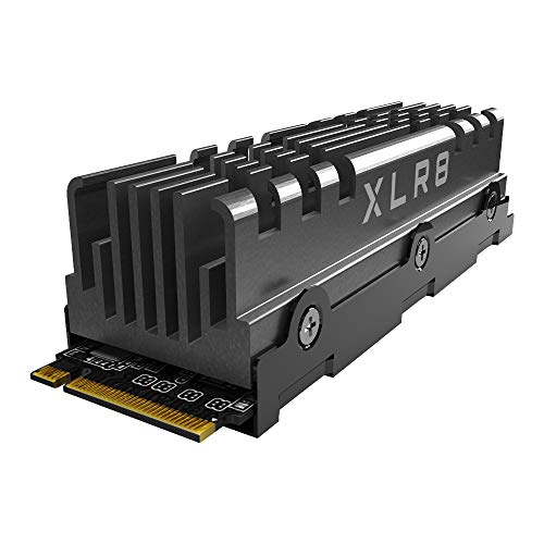 PNY XLR8 CS3140 2TB M.2 NVMe Gen4 x4 interne Solid State Drive (SSD) mit Kühlkörper – M280CS3140HS-2TB-RB