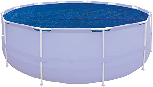 Avenli Cleanplus Solarabdeckplane Ø 270cm für Ø 300-305cm Frame Stahlrahmen Pool Solarabdeckung Solarfolie rund blau