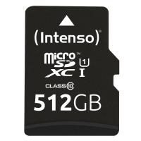 Intenso microSD Premium 512 GB Speicherkarte