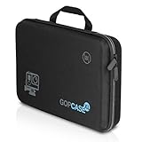 Wicked Chili XL Schutztasche kompatibel mit DJI OSMO Action-Cam Koffer Case Bag Tragetasche für DJI Kamera, Unterwassergehäuse und Zubehör (Tragegriff + Fach mit Reißverschluss)