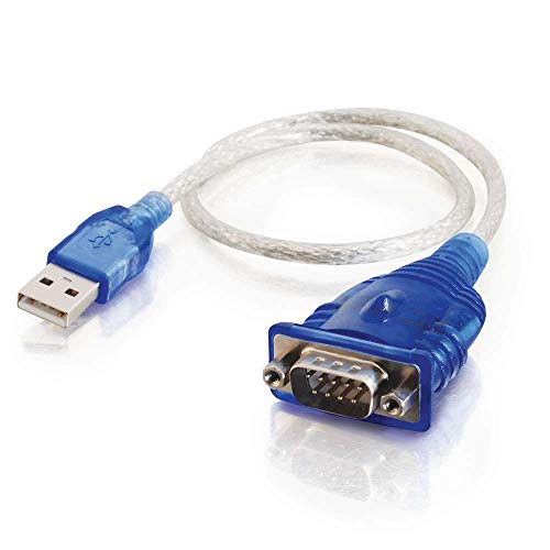 C2G/Cables to Go 26886 1,5 ft USB auf DB9 Seriell RS232 Adapter Kabel