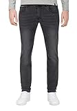 Timezone Herren Slim ScottTZ Skinny Jeans, Grau (Anthra Shadow wash 8650), W34/L32 (Herstellergröße:34/32)