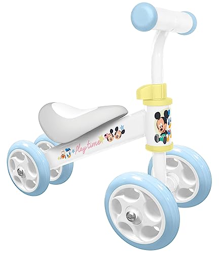 STAMP BB183250 Disney Four Wheels Baby Walker, White