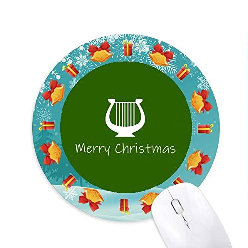Frohe Weihnachten Organperformance Mousepad Round Rubber Maus Pad Weihnachtsgeschenk