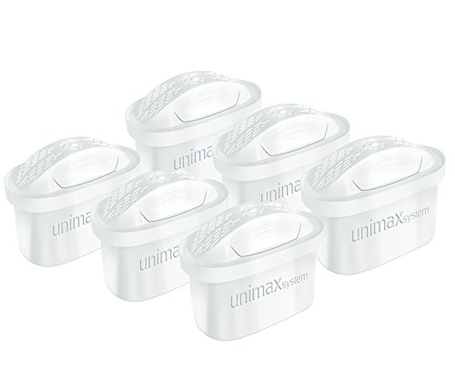 Pack 6 Dafi Unimax Filterkartuschen (kompatibel mit Brita Maxtra® und Dafi Unimax®)