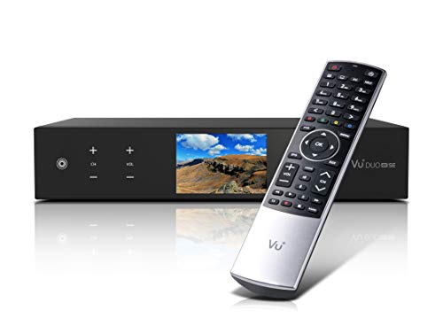 VU+ Duo 4K SE BT 1x DVB-C FBC Tuner 5 TB HDD Linux Receiver UHD 2160p