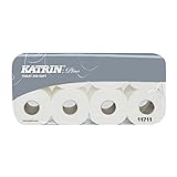 Toilettenpapier - Katrin Plus Toilet 250 Soft, weiß, 9,5 x 11,0 cm, 3-lagig