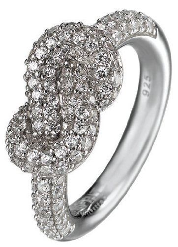 ESPRIT Collection Damen-Ring Hemerya Day 925 Sterling Silber Gr. 56 (17.8) ELRG91627A180