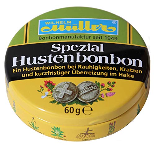 Hochwertiges Spezial Hustenbonbon bei Rauhigkeit im Halse (10 kleine Dosen)