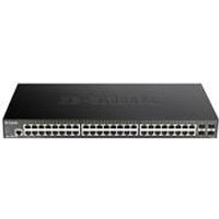 D-Link DGS 1250-52X - Switch - L3 Lite - Smart - 48 x 10/100/1000 + 4 x 10 Gigabit SFP+ - an Rack montierbar