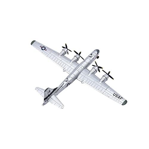 QCHIAN Maßstabsgetreue Flugzeugmodelle B-29 Bomber Super Fortress 1:200 Flugzeugmodell aus Aluminium Flugzeugszeneneinstellung