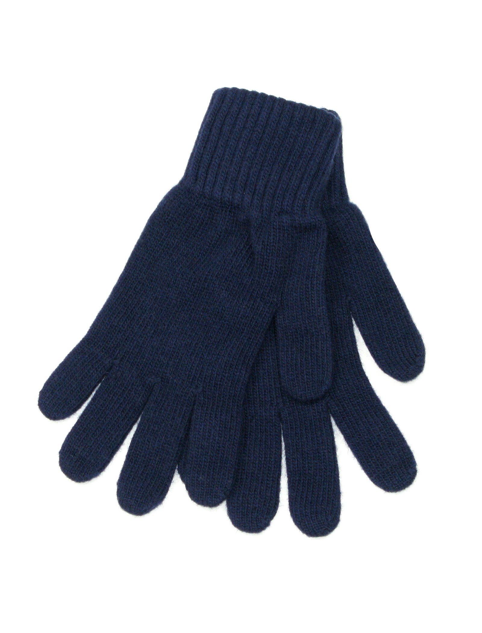 LOVARZI Handschuhe Wolle Herren Winter- Männerhandschuhe aus Wolle Blau - Winterhandschuhe für Herren - strickhandschuhe herren