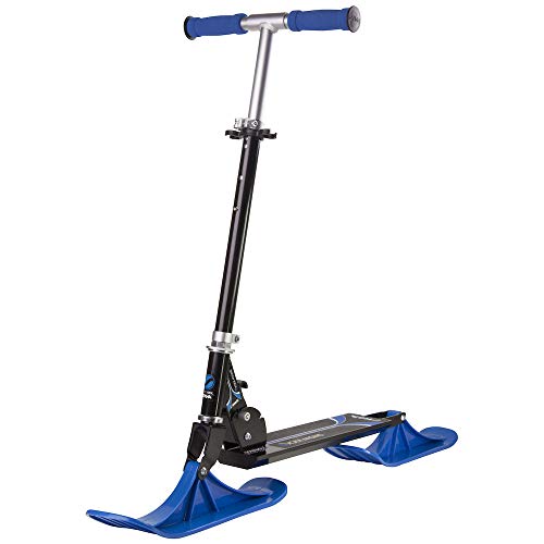 Stiga Kinder Black/Blue Kick Scooters for Snow, One Size