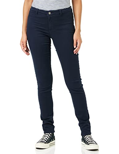 NafNaf Damen F-powerskinny Skinny Jeans, Blau (Bleu Marine 567), 36 (Herstellergröße: 38)