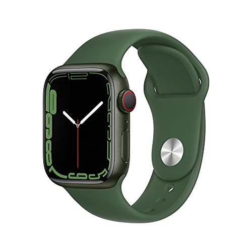 Apple Watch Series 7 GPS + Cellular 41mm Aluminium Green Sportband Klee
