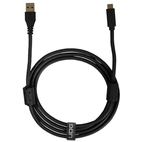 UDG Ultimate Audiokabel, USB 3.0, C-A, schwarz, gerade, 1,5 m