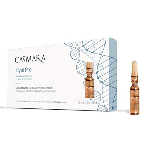 Casmara, Hyal Pro Füller für Falten und Feuchtigkeitspflege, lang anhaltend, 2,5 ml, 20 Stück (2,5 ml)