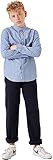 Garcia Kids Jungen Shirt Long Sleeve Hemd, Chambray, 164/170