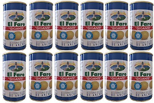 El Faro Riesige gefüllte Oliven 150g. Der Leuchtturm
