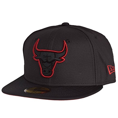New Era Herren Caps / Fitted Cap Diamond Era Prene Chicago Bulls schwarz 7 7/8 - 62,5cm