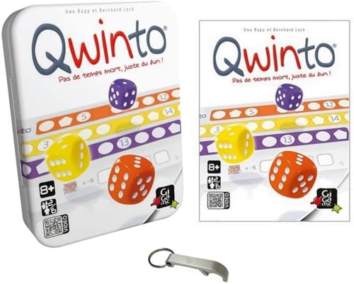 Qwinto Set + Nachfüllpack Qwinto + 1 Flaschenöffner EUR Blumie (Qwinto + Qwinto Nachfüllpack)