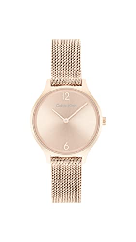 Calvin Klein Women's Analog Quartz Watch with Stainless Steel Strap 25200059