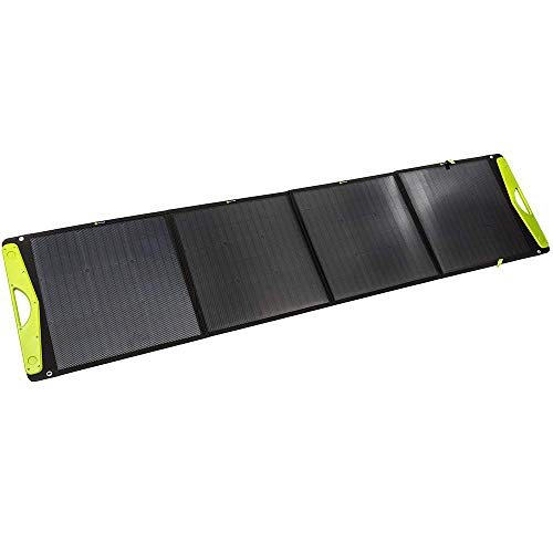 WATTSTUNDE SolarBuddy 200W Solarkoffer - Hardcover Solartasche WS200SB - faltbares Solarmodul direkt mit USB Anschluss am Modul (200W)