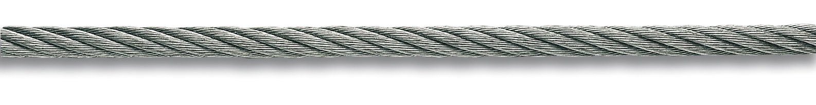 Chapuis BC1 Bobine de Kabel Leitung PVC/Stahl verzinkt 67 kg Ø 2,5/3,5 mm x 50 m