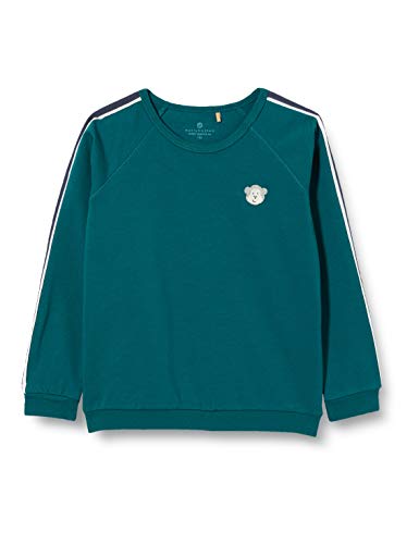 bellybutton mother nature & me Baby-Jungen Sweatshirt T-Shirt, Blue Coral|Green, 50
