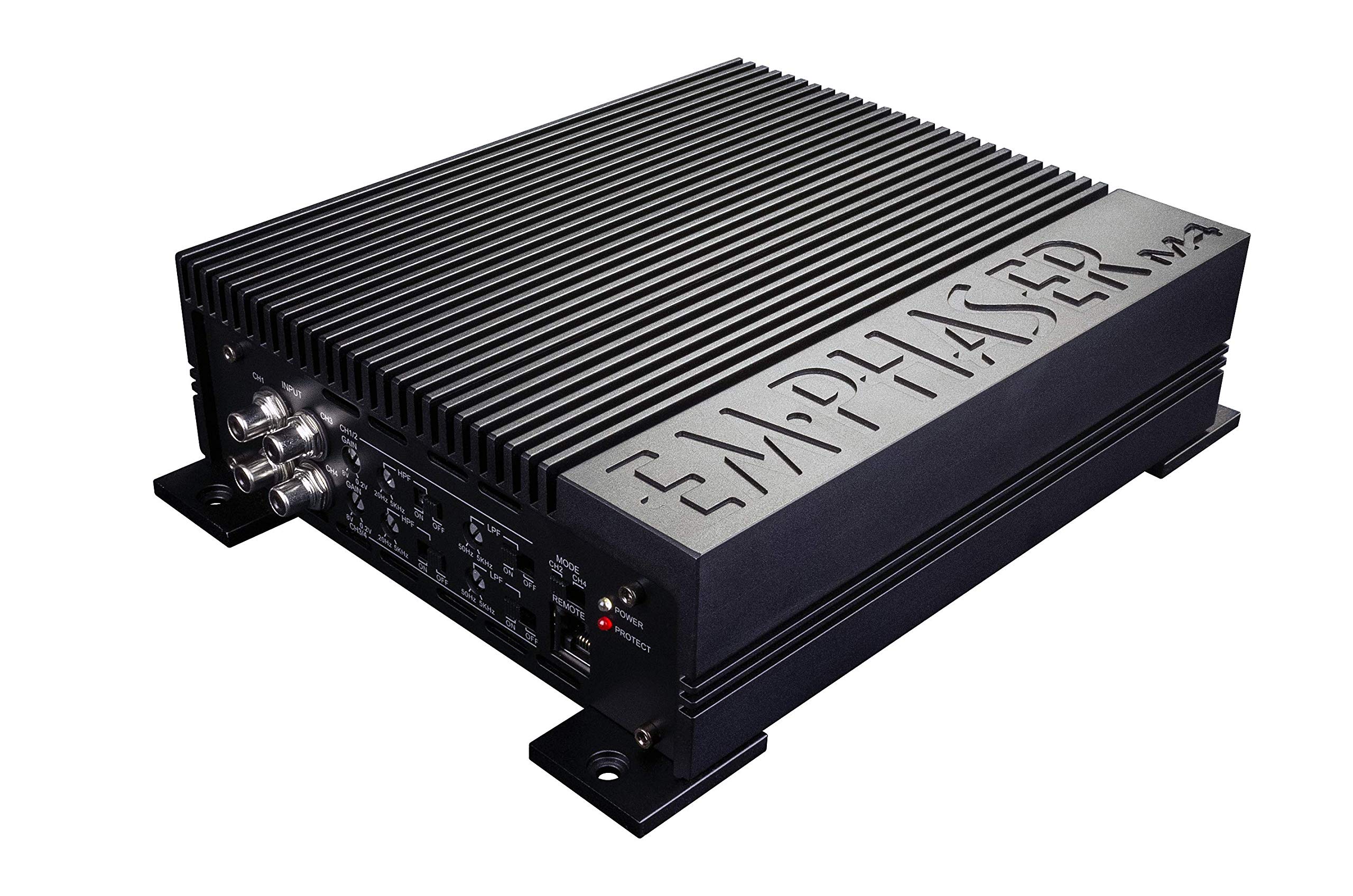 EMPHASER EA-M4 – High-Performance 4-Kanal Digital Verstärker, Class-D Endstufe, leistungsstarker Amp für Autos, 4 x 105 W RMS