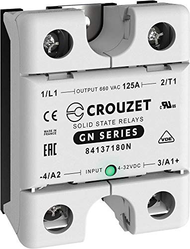 Crouzet Halbleiterrelais GN125DZH Last-Strom (max.): 125A Schaltspannung (max.): 660 V/AC Nullspannu