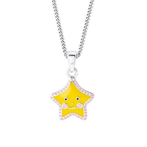 Prinzessin Lillifee Mädchen-Halskette mit Sternen-Anhänger gelb