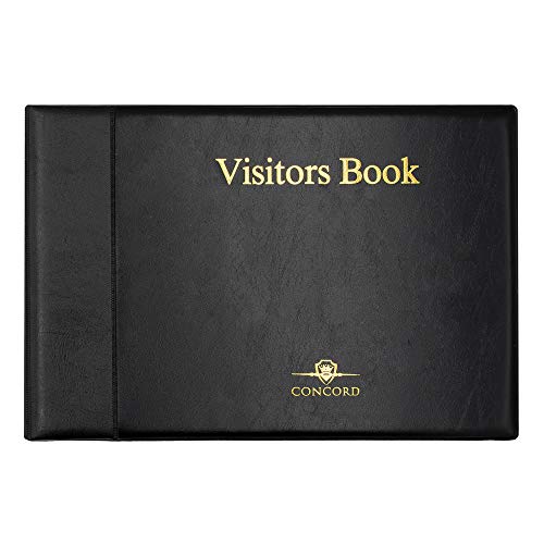 Concord 85710 CD14 Besucher-Ringbuch (50 Blatt für 2000 Einträge, 230 x 335 mm)