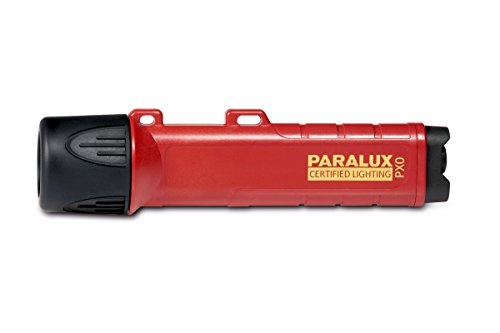 Parat Hochleistungslampe PARALUX PX0 (LED, Kompatibel mit PARASNAP und nahezu allen Helmhalterungen, Material: Polycarbonat; wasserdicht; rot, mit Batterien)