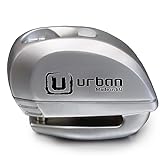 URBAN SECURITY UR22 Bremsscheibenschloss Alarm 120 dB Warnung, ø 6 mm, metallic, Universell Moto und Scooter, Metall