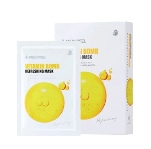 [MEDI-PEEL] Vitamin Bomb Refreshing Mask 1BOX (25ml X 10EA) K-beauty