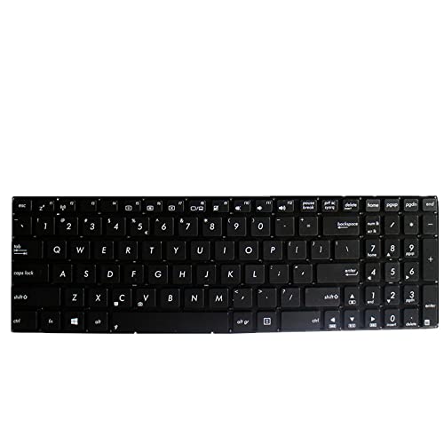 FQ Laptop Tastatur für ASUS A501 A501LB A501LX A501UB A501UQ A501UX Schwarz Amerikanische Version