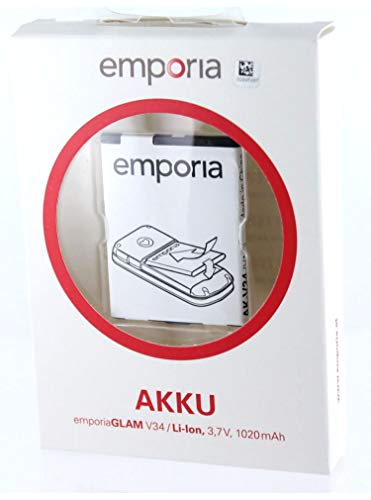 Original Akku für Emporia AK-V34, Handy/Smartphone Li-Ion Batterie