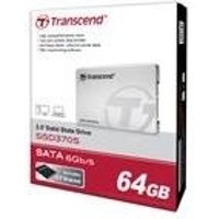 Transcend SSD370S - SSD - 64GB - intern - 6,4 cm (2.5) - SATA 6Gb/s (TS64GSSD370S)