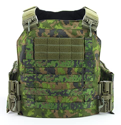 Zentauron Plattenträger Vulcan III Pro Plate Carrier Vest Molle System für Taktische Ausrüstung aus Cordura Fach für Hart und Weichballistik ROC Schnellabwurf System