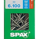 Spax France - Schrauben Univ Tftx A2 6 x 100 +T30 Bte 50