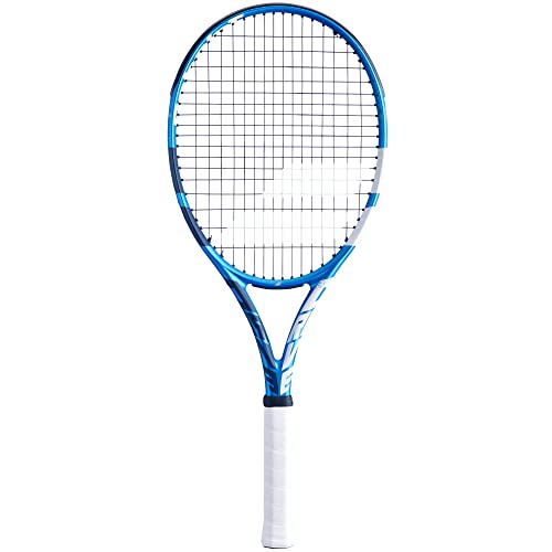 Babolat Evo Drive Lite Tennisschläger, Griffgröße 2: 11,4 cm, Farbe: Blau/Weiß