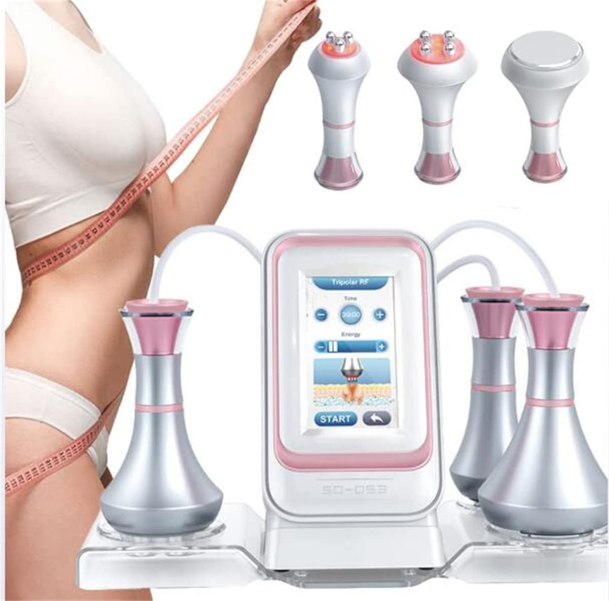 3 in 1 HF Skin Lift Body Massagegeräte 80K Ultraschallkavitation Beauty Machine, Für Fettbrenner Gewichtsverlust Hautstrahlung
