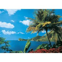 papermoon Vlies- Fototapete Digitaldruck 350 x 260 cm, St. Lucia