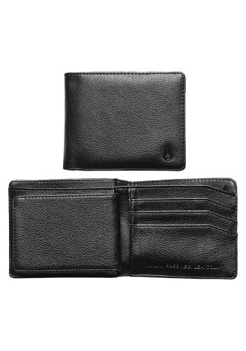 NIXON Pass Vegan Leather Coin Wallet-Black