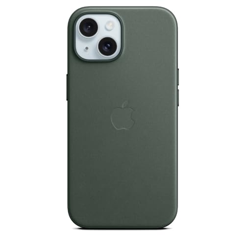 Apple iPhone 15 Feingewebe Case mit MagSafe – Immergrün ​​​​​​​