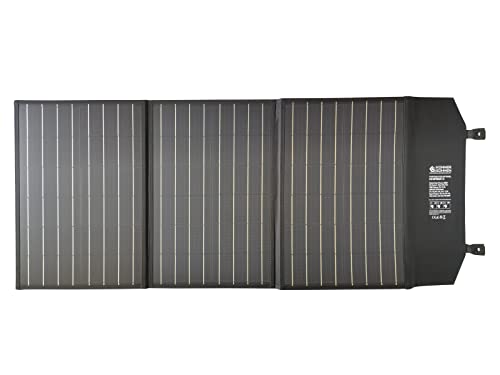 Portables Solarpanel K&S Könner&Söhnen KS SP90W-3,Solar Charger 90 W aus monokristallinem Silizium mit Ladeadapter, 3 Sektionen, 5 V/2,4 A USB-Ausgang, USB-Ausgang QC 3.0, Type-C-Ausgang, solarpanel