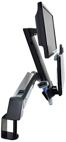 Ergotron StyleView Sit-Stand Combo Arm bis 61 cm Aluminium
